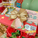 Vista lateral de los proyectos de Una Dulce Navidad con acabados artesanales y colores tradicionales