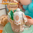 Cajas temáticas de Pascua incluidas en la Masterclass Una Dulce Pascua con detalles encantadores