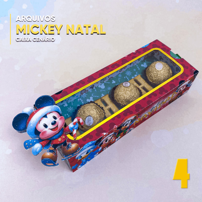 Caja de Semana de Navidad - Caja de Paisaje - Archivo Digital para Cortar
