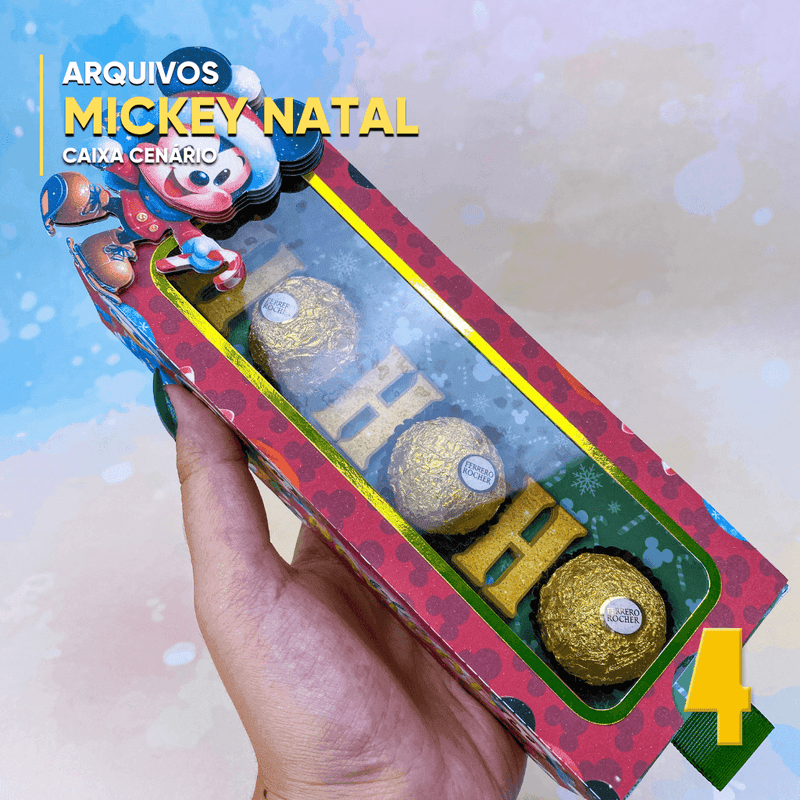 Caja de Semana de Navidad - Caja de Paisaje - Archivo Digital para Cortar