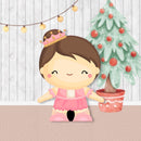 Papertoy Bailarina com design delicado, vestido rodado e detalhes inspirados no mundo do balé