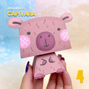 Papertoy Capivara Baby – Modelo