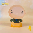 Papertoy Professor Xavier inspirado em X-Men, com detalhes fiéis do personagem e estilo artesanal ideal para decoração geek e projetos criativos