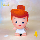 Papertoy Wilma Flintstone inspirado no clássico desenho Os Flintstones com design elegante e detalhado