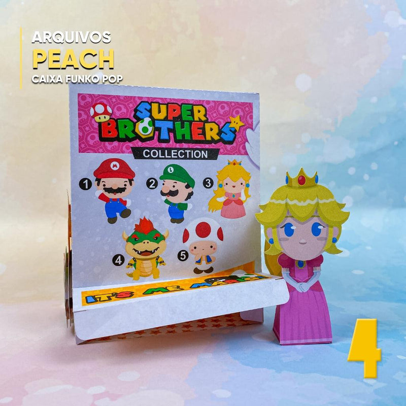 Funko Pop Peach Box - Digital File for Cutting