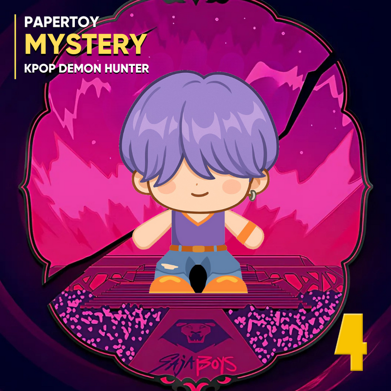 Papertoy Mystery - Las Guerreras K-Pop – Archivo Digital para Recorte