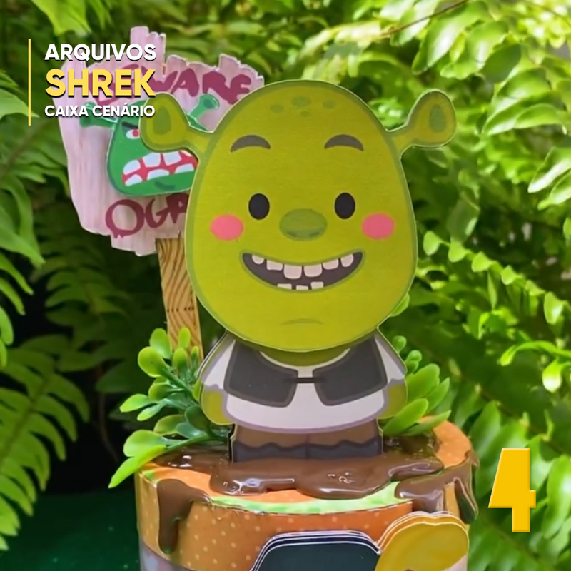 Shrek Box - Digital File for Cutting
