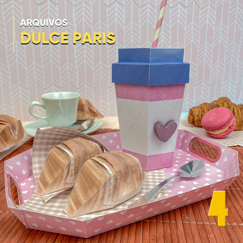 etalhe frontal da SuperClass Doce Paris mostrando recortes precisos e elementos sofisticados