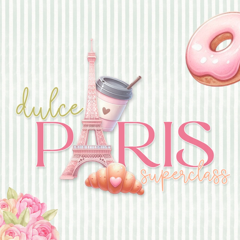 SuperClass Doce Paris com design romântico e inspirada na elegância parisiense