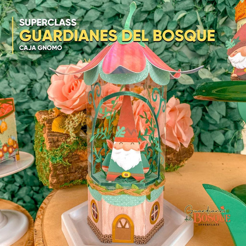 Conjunto completo da SuperClass Guardiões do Bosque ideal para festas temáticas, papelaria criativa e decoração artesanal