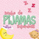 SuperClass Noite dos Pijamas com design encantador e temática divertida para projetos criativos e festas do pijama