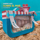 Elementos decorativos da SuperClass Sobre o Mar e Abaixo das Estrelas como conchas, estrelas e corais