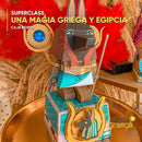 Papéis digitais da SuperClass Uma Magia Grega e Egípcia com padrões inspirados na arte clássica e hieróglifos