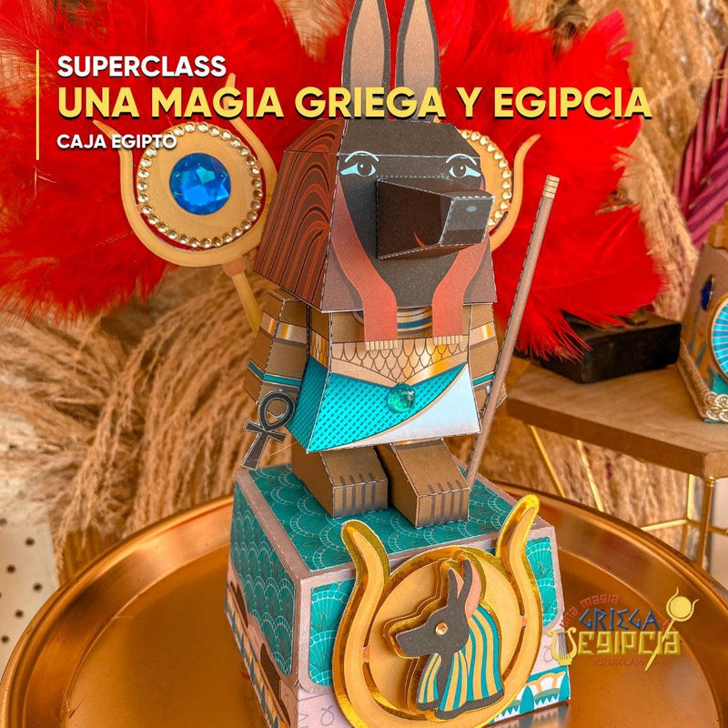 Papéis digitais da SuperClass Uma Magia Grega e Egípcia com padrões inspirados na arte clássica e hieróglifos