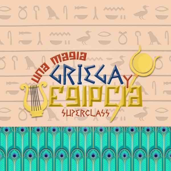SuperClass Uma Magia Grega e Egípcia com design místico inspirado nas culturas antiga grega e egípcia