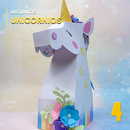 Conjunto completo da SuperClass Unicórnios com elementos temáticos e padrões exclusivos